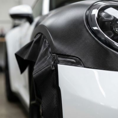 Autofarbfolien 975 Carbon Schwarz